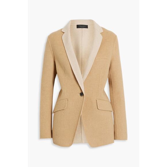 rag & bone Margot Wool Blazer - 2 - Camel